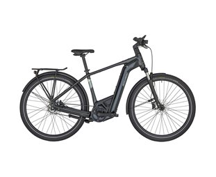 Elcykel hybrid Bergamont E-Horizon Elite 6 Belt Gent Shiny Greenish Black