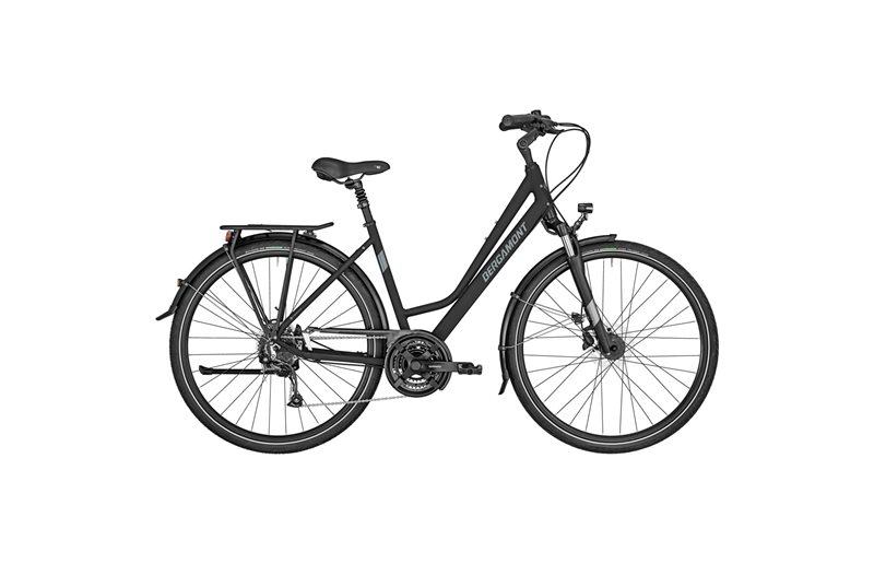 City-hybridipyörä Bergamont Sponsor Disc Amsterdam Matt Black