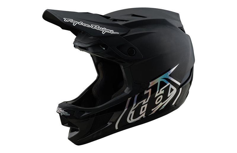 Full Face kypärä Troy Lee Designs D4 Carbon Stealth Black