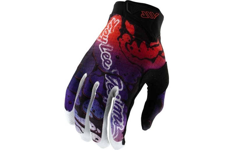 Pyöräilyhanskat Troy Lee Designs Air Drip Black/Purple