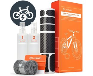 Runkosuoja Luxshield Universal Kit Sähköpyörä Black Carbon