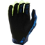 Pyöräilyhanskat Troy Lee Designs Air Drip Glo Yellow/Dark Navy