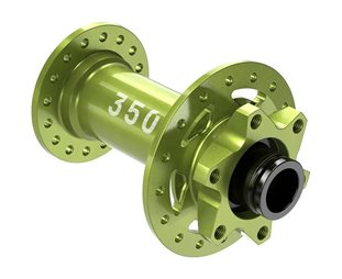DT Swiss 350 Classic Front 32H Disc IS 6-Bolt Green