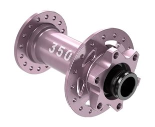 DT Swiss 350 Classic Front 32H Disc IS 6-Bolt Pink