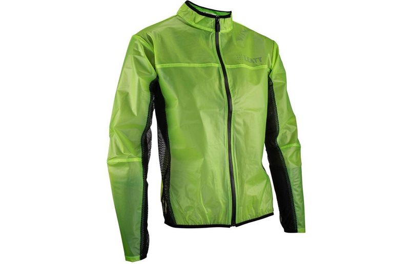 Pyöräilytakki Leatt RaceCover Rain Jacket Men Lime