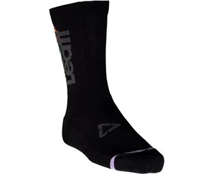Sykkelsokker Leatt Socks MTB Black
