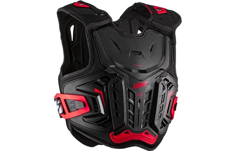 Brystbeskyttelse Leatt Chest Protector 2.5 JR Black/Red