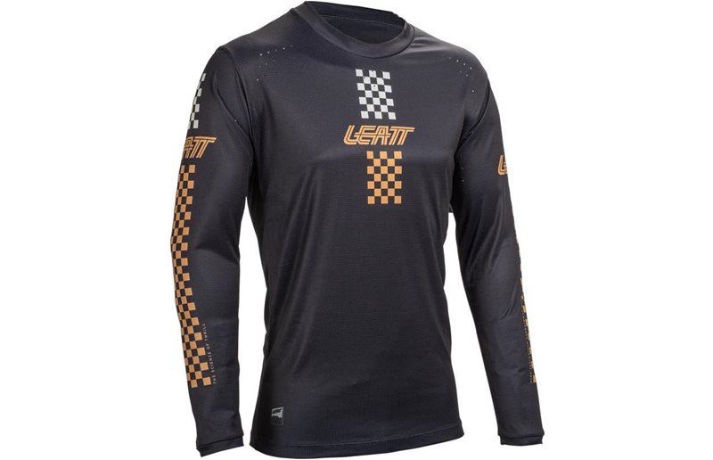 Cykeltröja Leatt Jersey MTB Enduro 4.0 L/S Black