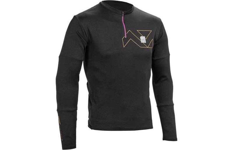 Cykeltröja Leatt Jersey MTB Trail 4.0 L/S Black