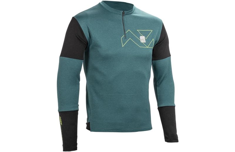 Cykeltröja Leatt Jersey MTB Trail 4.0 L/S Teal