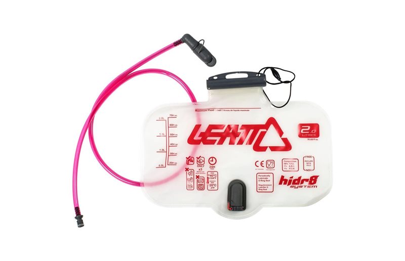 Vätskesystem Leatt Bladder Flat CleanTech Horizontal 2L w Tube & Bite valve