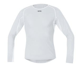 Aluskerrasto Gorewear M Gore Windstopper Base Thermo LS Shirt Grey/White