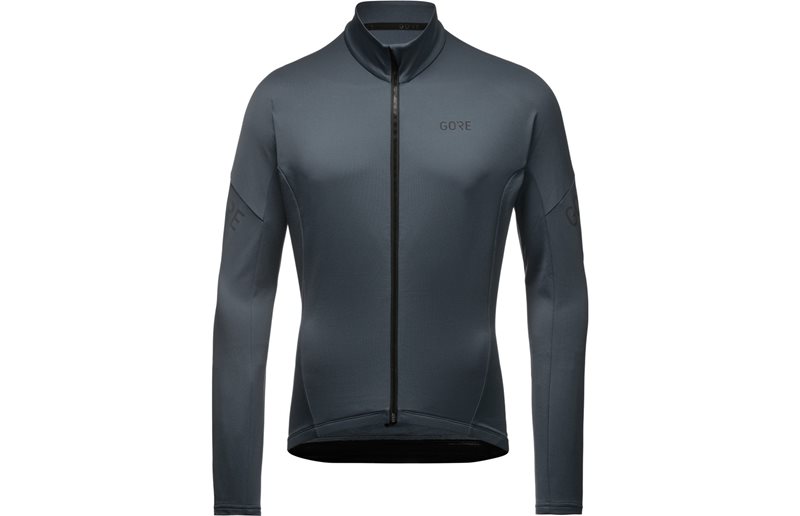 Cykeltröja Gorewear C3 Thermo Jersey Lab Graphite