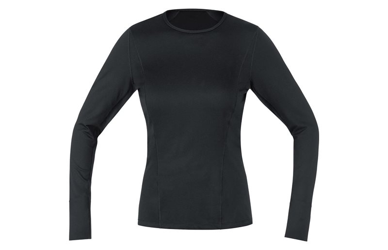 Aluskerrasto Gorewear M Base Layer LS Shirt Women Black