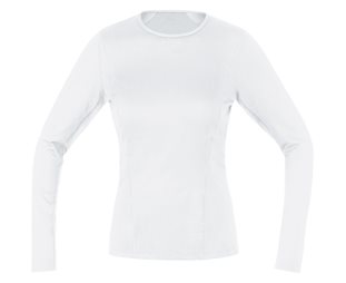 Underställ Gorewear M Base Layer LS Shirt Women White