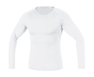 Aluskerrasto Gorewear M Base Layer Long Sleeve Shirt White