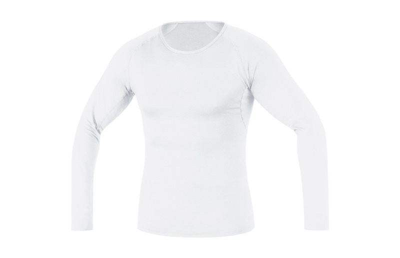 Aluskerrasto Gorewear M Base Layer Thermo LS Turtleneck White
