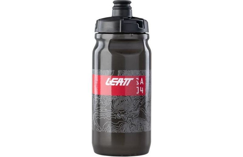 Cykelflaska Leatt Bottle DuoValve 600 ml Smoke