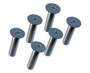 Skruesett Leatt Bolt Kit Titanium Gravity Stems 6pcs