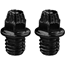 Pedalstift Leatt Pin Kit Pedals Diamond studs 4mm 40pcs Black