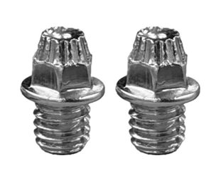 Pedalstift Leatt Pin Kit Pedals Diamond studs 4mm 40pcs Silver