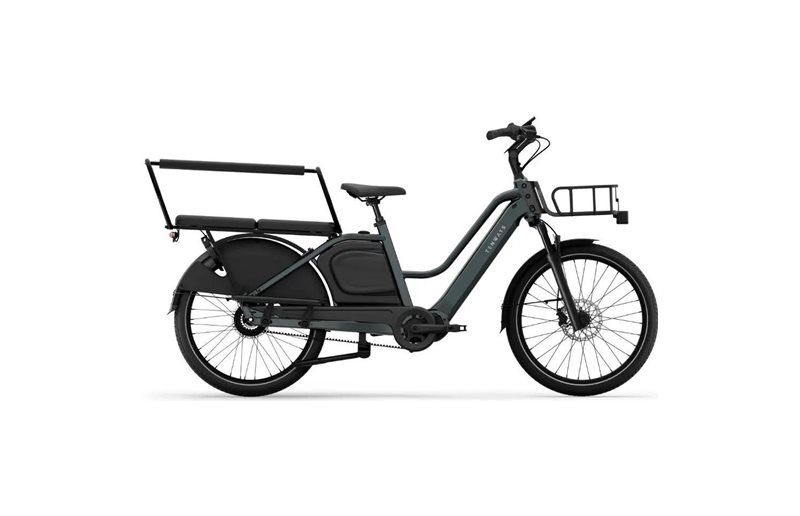 Lastcykel el Tenways Longtail DUO Galaxy Grey