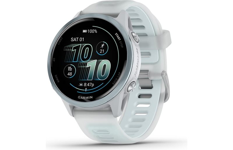 Juoksu-älykello Garmin Forerunner 570 42mm Whitestone/Cloud Blue