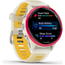 Juoksu-älykello Garmin Forerunner 570 42mm Bone/Raspberry/Mango