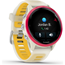 Juoksu-älykello Garmin Forerunner 570 42mm Bone/Raspberry/Mango