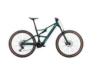 El MTB Orbea RISE SL H30 Escape Green/Splash Ice Green