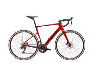 Landeveissykkel Cannondale Synapse Crb 4 Metallic Red