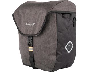 Bagasjebærerveske Atran Velo ZAP Single AVS Grey/Black