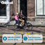 Cykelbarnstol Qibbel Junior 6+ MIK-HD Black