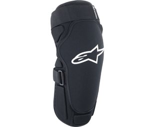 Knebeskyttelse Alpinestars A-Impact Plasma Pro Knee Black/White