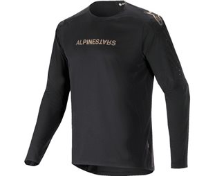 Sykkeltrøye Alpinestars A-Aria Polartec Switch LS Jersey Black