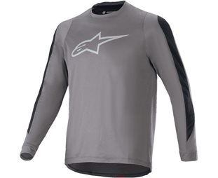 Cykeltröja Alpinestars A-Dura Dri Astar LS Jersey Dark Grey