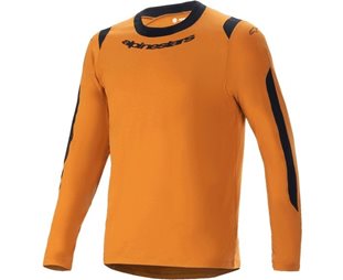 Sykkeltrøye Alpinestars A-Dura Dri Wool LS Jersey Orange
