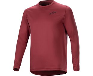 Sykkeltrøye Alpinestars A-Dura Thermal Jersey Burgundy