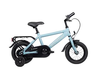 Barncykel Winther 150 Pojke 12" 1v fotbroms Matt Light Blue
