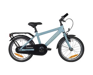 Barncykel Winther 150 Pojke 16" 1v fotbroms Matt Light Blue