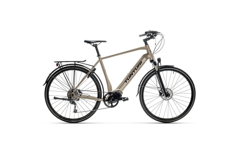 Elcykel hybrid Tunturi E-Lux SE 504Wh E6100 Khaki Black