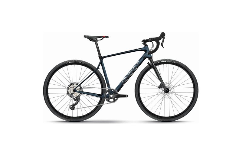 Gravel bike Ghost Asket CF Full Party Metallic Dark Blue/Glossy