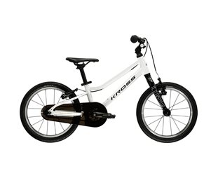 Barnesykkel Kross Liftie 2 White/Black Glossy