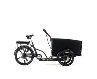 Cargobike Lådcykel EL Classic Black