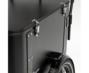 Cargobike Lådcykel EL Flex Box Black