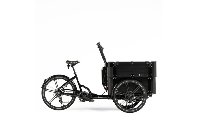 Cargobike Laatikkopyörä DeLight Kindergarten Musta One Size