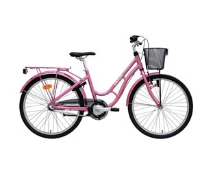 Kronan Barncykel F24 3-växlad Rosa