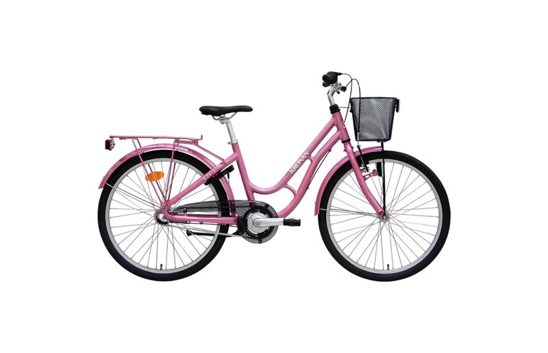 Kronan Barncykel F24 3-växlad Rosa