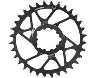Forreste klinge SRAM Eagle 70 Chainring Direct Mount 3-Bolt Black