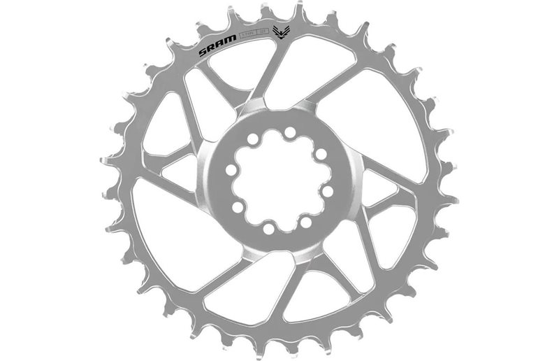 Eturatas SRAM Eagle 90 Chainring Direct Mount 8-Bolt Silver